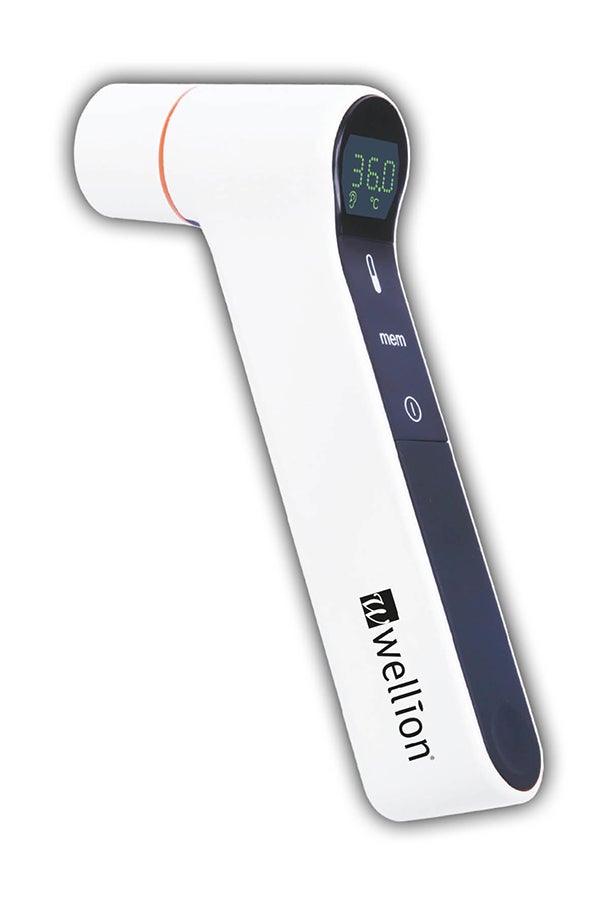 Produktbild - 62186 - Febertermometer digital med display kontaktlös