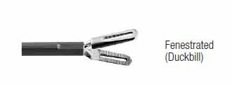 Produktbild - VF000162533 - Laparoskopisk instrumentspets Duckbill-käft fenestrerad 5mm längd 33cm