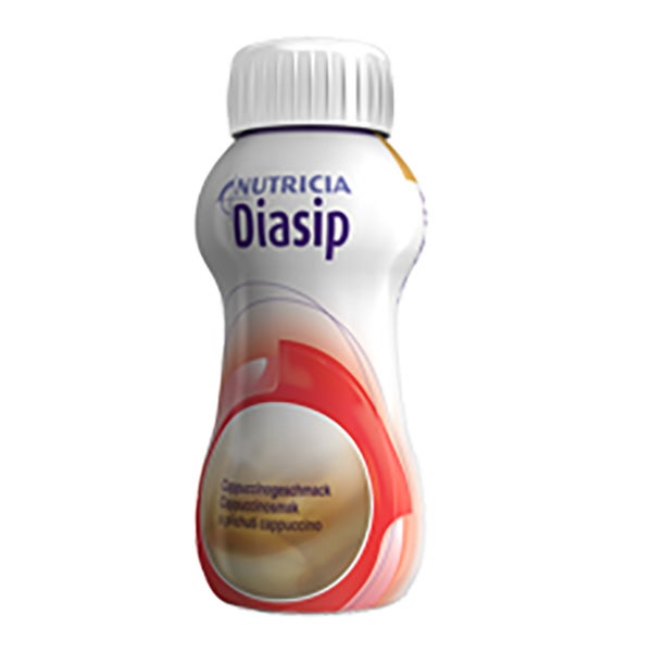 Produktbild - 65190 - Diasip diabetes kosttillägg cappuccino 200ml