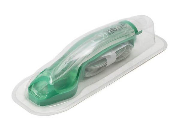 Produktbild - 58914 - Larynxmask rak med fast gelkuff och sugkanal återupplivningskit nr 4