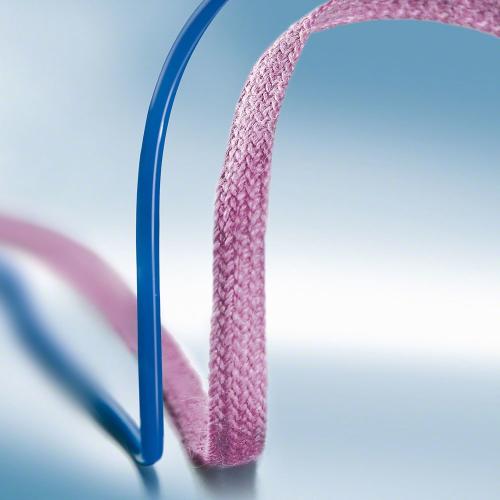 Produktbild - VF000152622 - SURGICAL LOOP SILIKON GUL 1.5MM 2X45CM 24ST/FRP