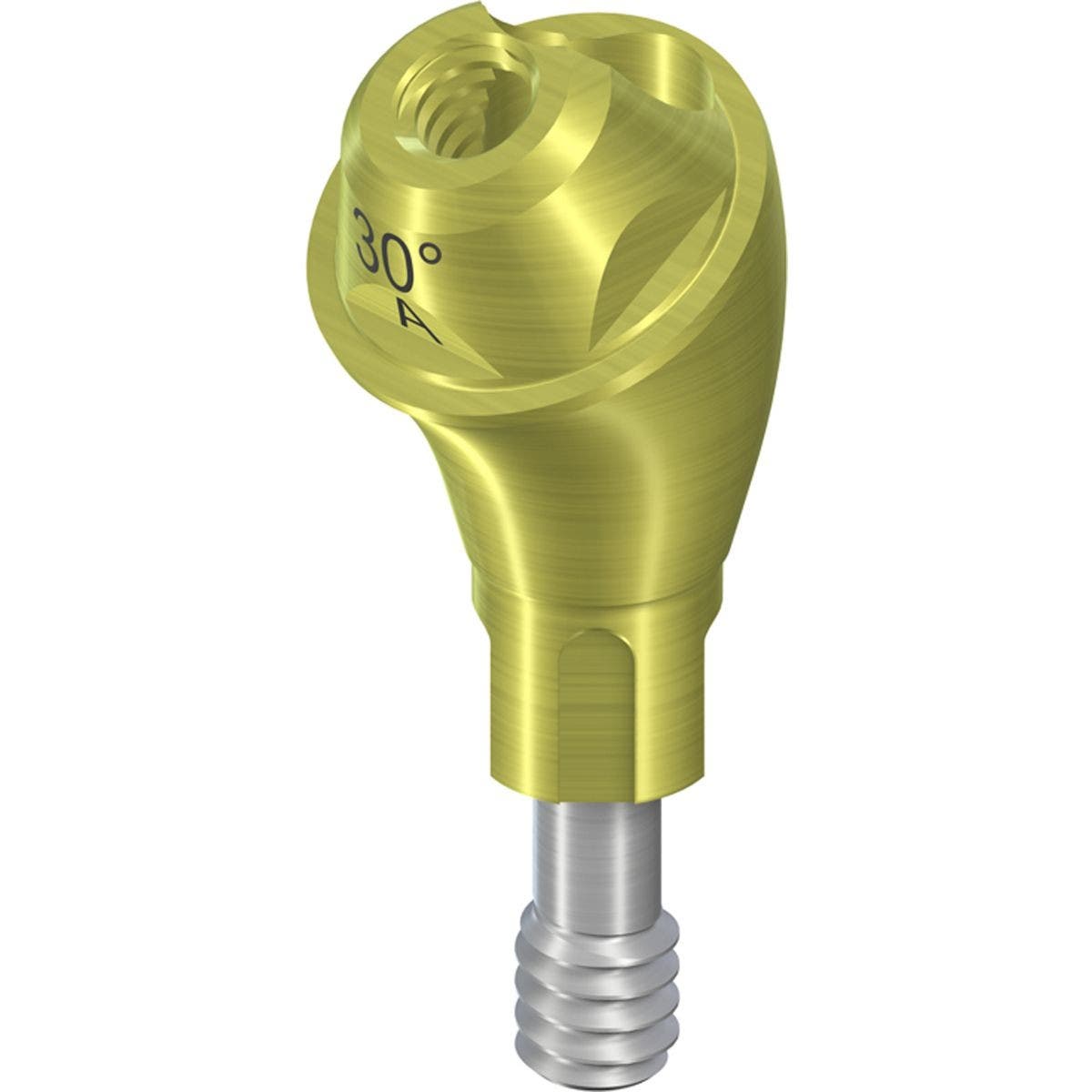 Produktbild - VF000179042 - Skruvretinerad distans NC steril 4,6mm gingivahöjd 4,5mm typ A 30°