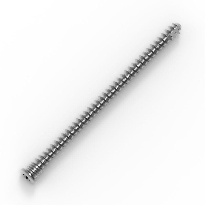 Produktbild - VF000009953 - Låsskruv hexalobe låg profil 4,3mm 64mm