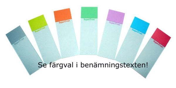 Produktbild - 43521 - Objektglas Superfrost med gul skrivyta slipade med raka hörn 26x76mm