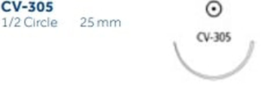 Produktbild - VF000150210 - TICRON™ 2-0 BLUE 75CM CV-305 X36