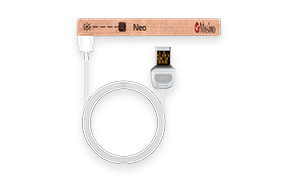 Produktbild - VF000166283 - SpO2-sensor RD SET NEO CS-3 enpatientbruk självhäftande för neonatal/vuxen <3kg eller >40kg 90cm  20-pack