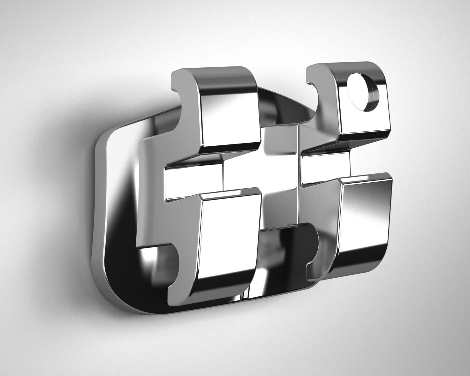 Produktbild - VF000141287 - Bracket NTWN rostfritt stål för vänster underkäke lateral 0.022" torque -5° angulerad +4° 10-pack