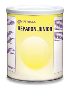 Produktbild - VF000174603 - Heparon Junior näringspulver för spädbarn och barn med leversjukdom 80-110 kcal/100ml 400g