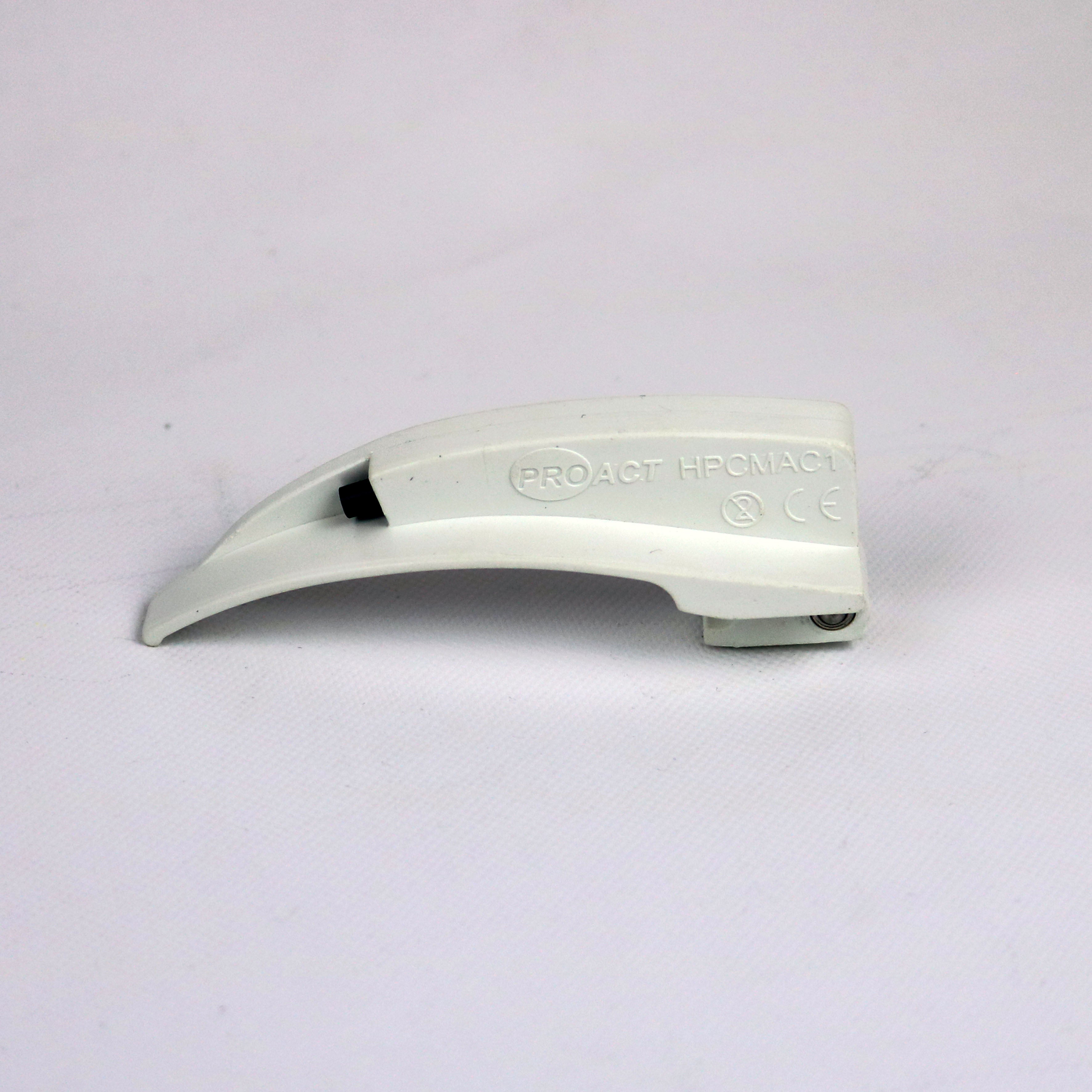 Produktbild - VF000185342 - Laryngoskopblad Macintosh nr 1 med fiberoptik plast