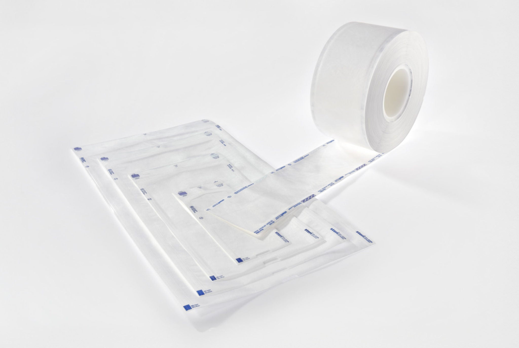 Produktbild - 65931 - Sterilemballage papper/plast 75x200mm för väteperoxidautoklav