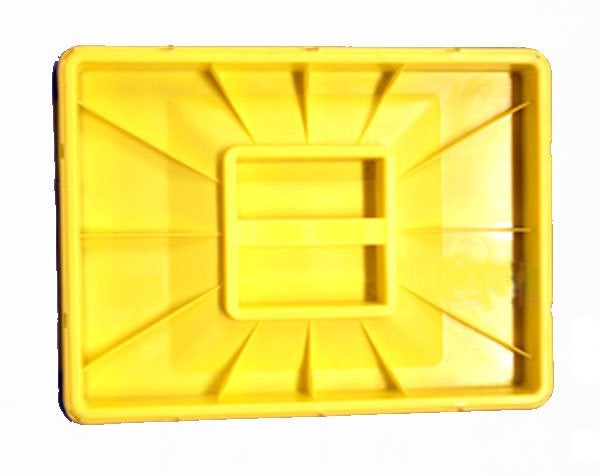 Produktbild - 40686 - Lock gult till uppsamlingsbox 25L/50L