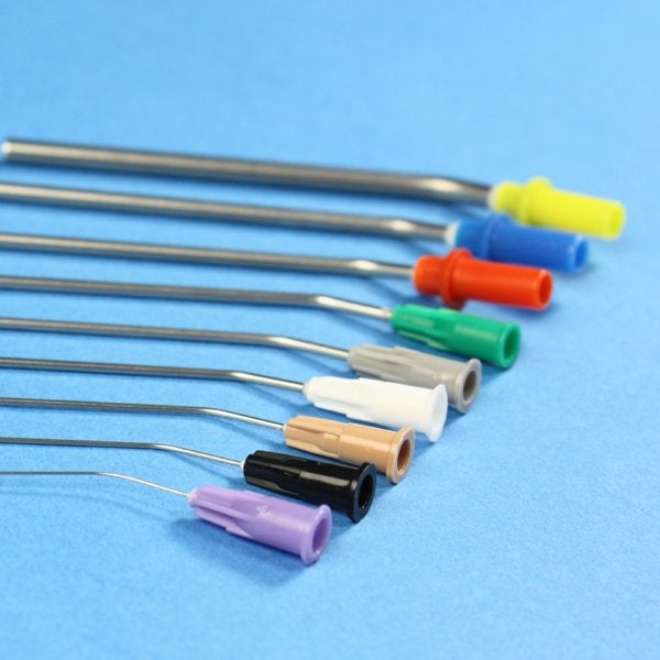 Produktbild - 81533 - Sugkanyl för öron metall med rund koppling 3,0x80mm