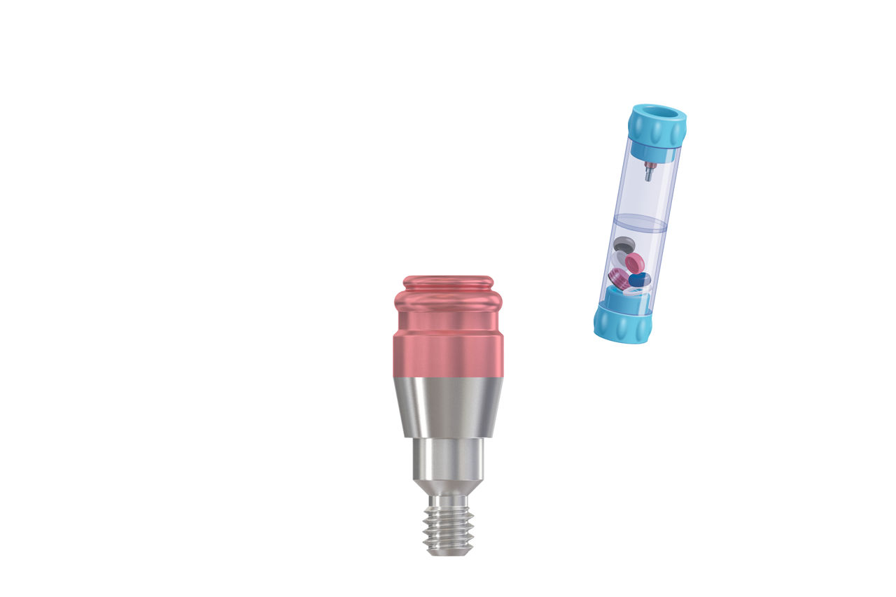 Produktbild 1 - 68012421 - Attachmentretinerad abutment EV M 2mm