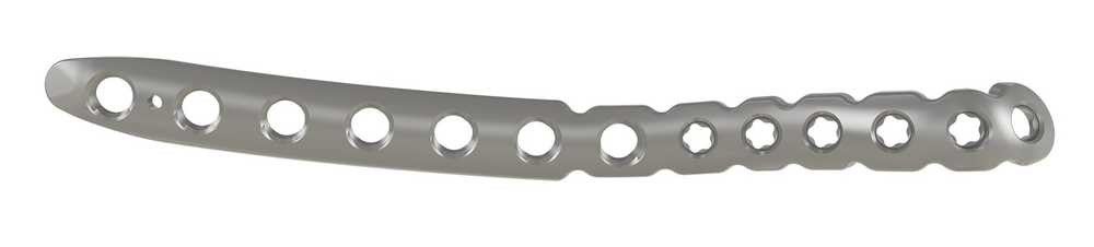 Produktbild - VF000084323 - EVOS 2.7MM/3.5MM MEDIAL DISTAL HUMERUS PLATE 7H R 124MM