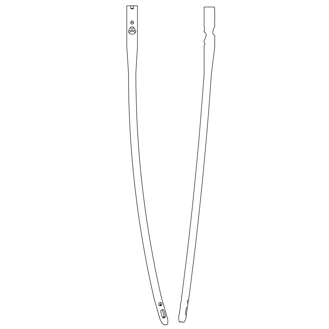 Produktbild - VF000192681 - Femur Proximal fraktur Subtrochantär Spik, lång ≥251mm.