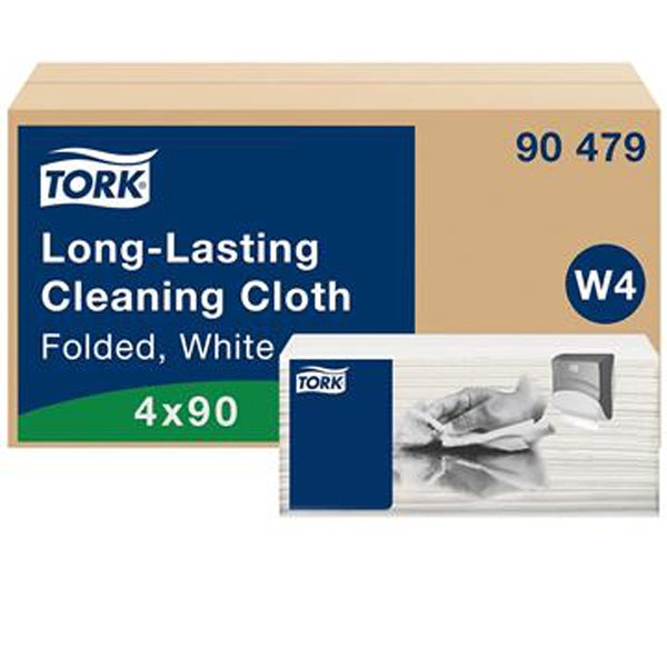 Produktbild - 62742 - Engångsduk för grovstädning till Tork W4 35,5x42,8cm
