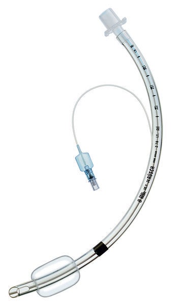 Produktbild - VF000185359 - Endotrakealtub med avlång kuff Murphy eye och Flexislip ledare 5,0 250mm