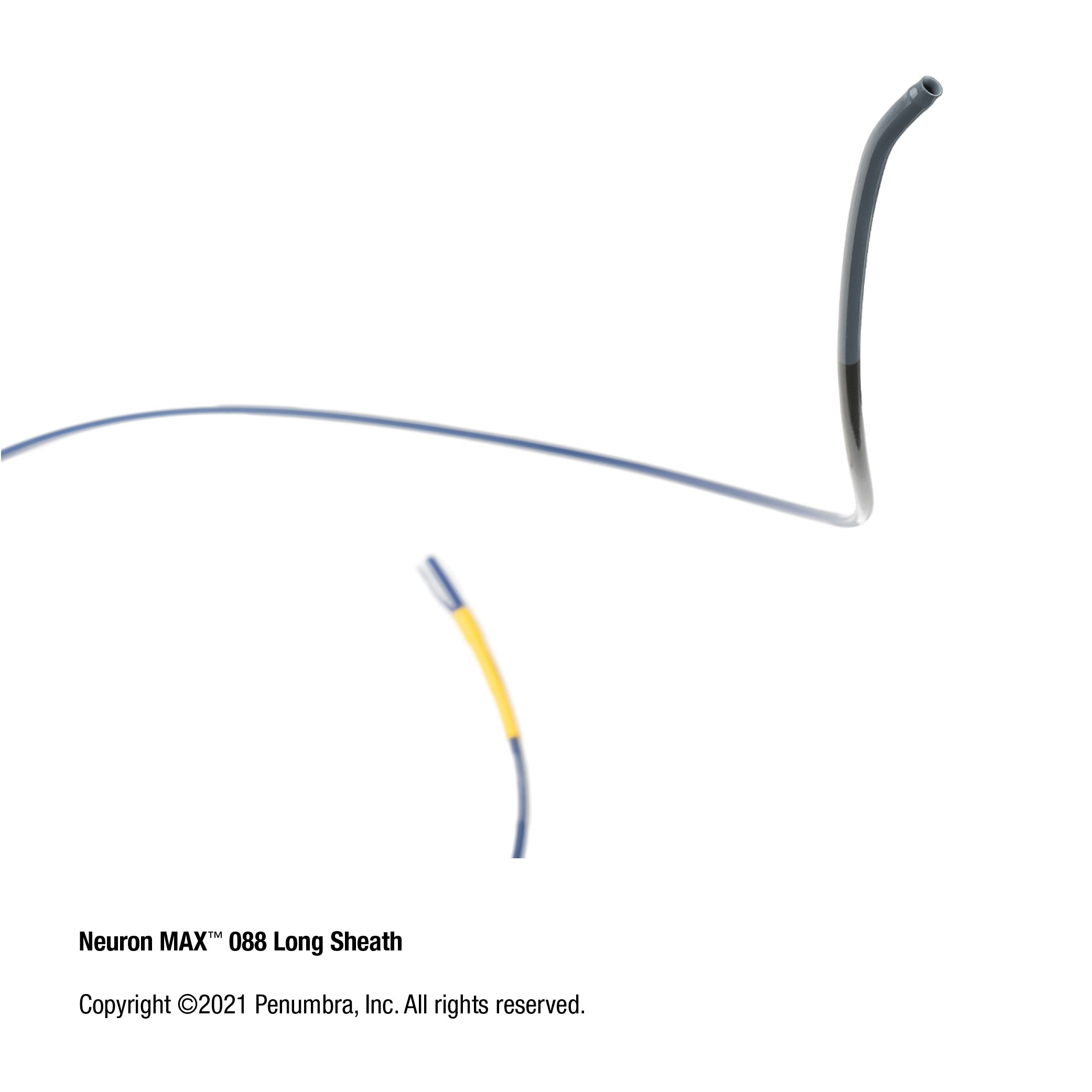 Produktbild - VF000165752 - Lång introducer Neuronmax088 4 rak 0.088" 6Fr 90cm