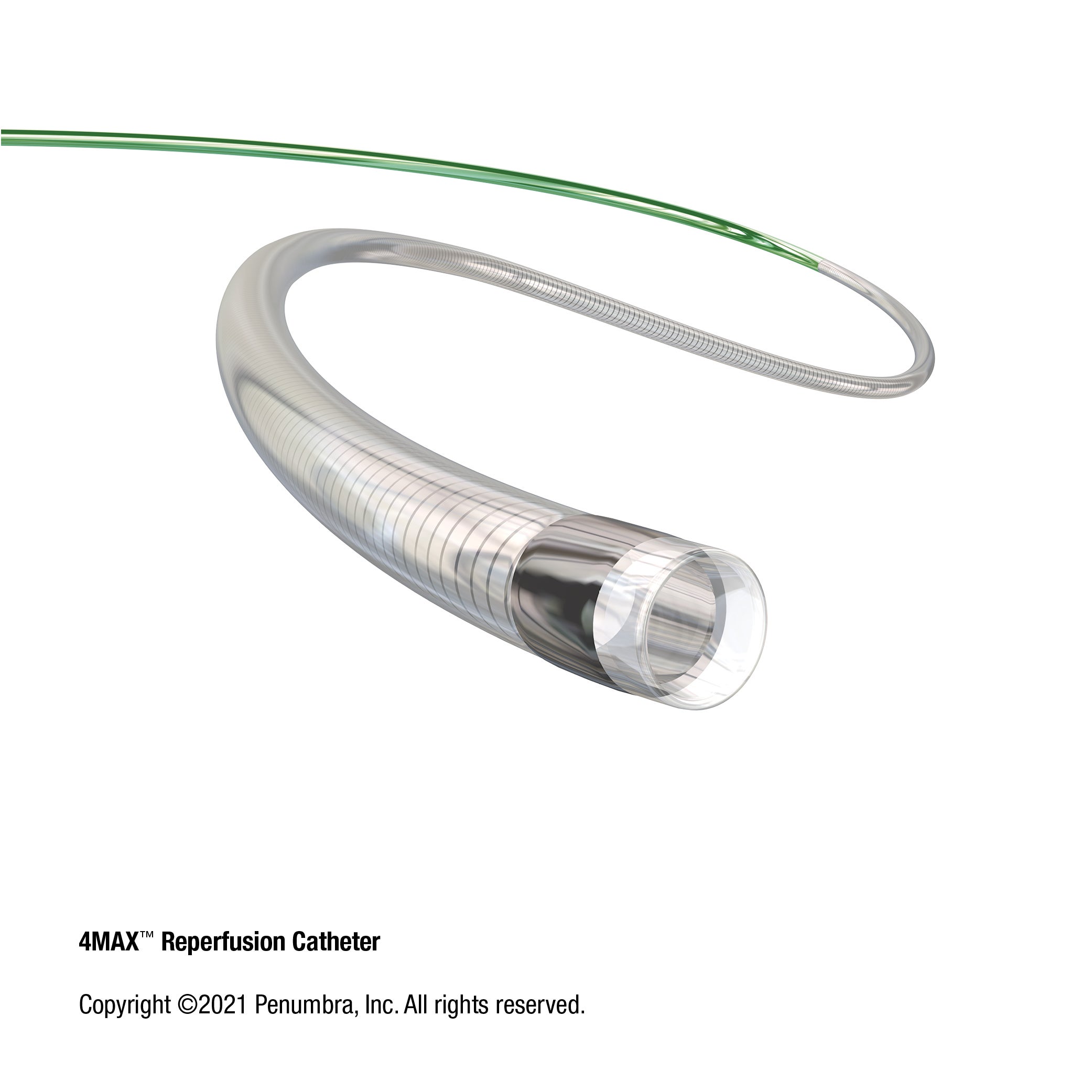 Produktbild - VF000165782 - Intermediärkateter 4MAX reperfusion kateter med aspirationsslang