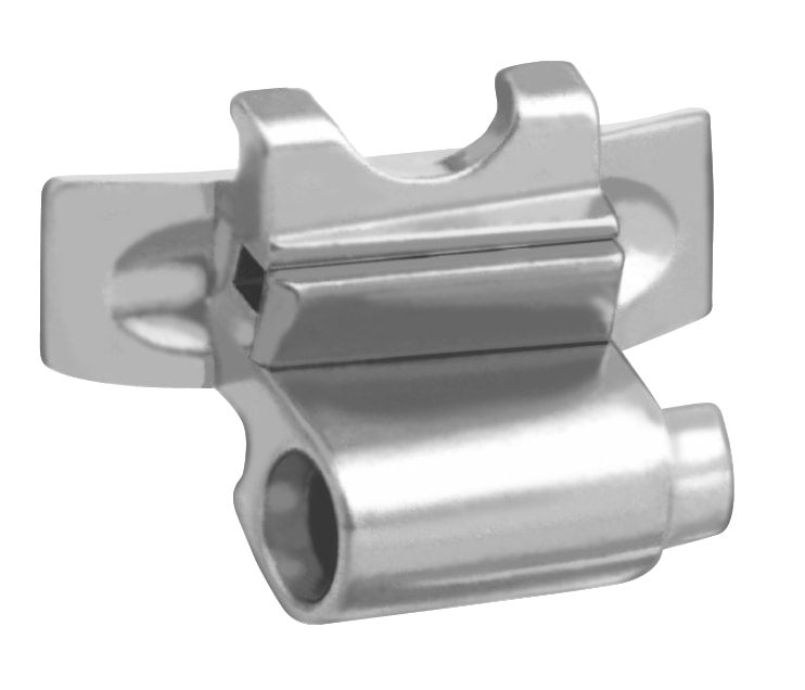 Produktbild - VF000140991 - Dubbel buccal tub gjuten för underkäke 0.018" -10° torque 0° angulerad distal offset 0° höger