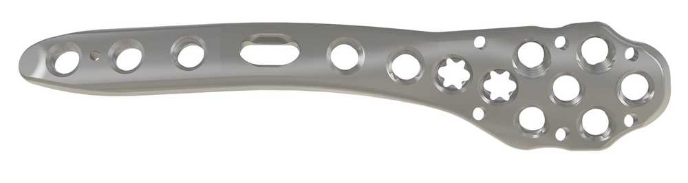 Produktbild - VF000098524 - Platta hög profil profil för humerus proximal fraktur, vänster 80mm 3 hål