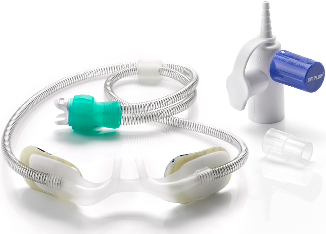 Produktbild - VF000132296 - Näsanslutning med valv för flödesbegränsning för neonatal krets till blender och adapter strl XL