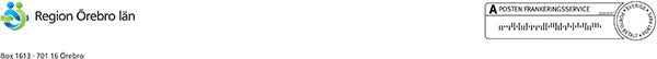 Produktbild - 65275 - Kuvert fukthäftande A-post Region Örebro Län vitt C4 100g