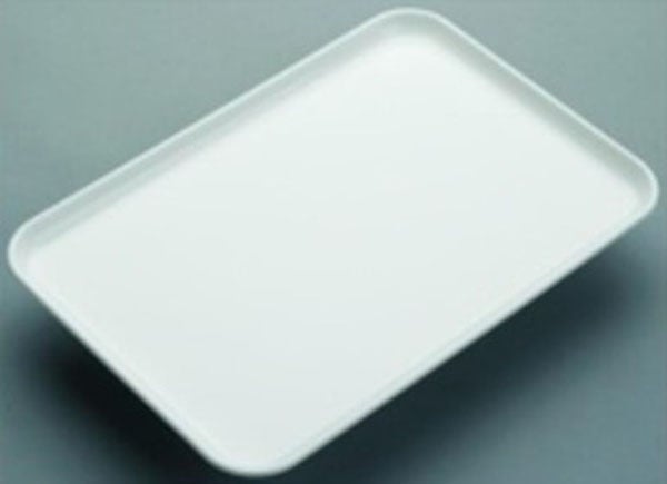 Produktbild - 60100 - Bricka och monterbricka plast vit 27x21cm