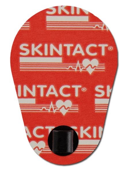 Produktbild - 53654 - EKG-elektrod för diagnostik och arbets-EKG vuxen foam med våt gel för banankontakt 35x52mm