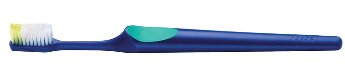 Produktbild - VF000175905 - Tandborste nova mjuk avsmalnat borsthuvud vuxen bio gul 80-pack