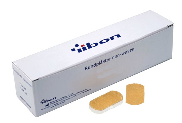 Produktbild - 61587 - Plåster nonwoven beige 20x40mm