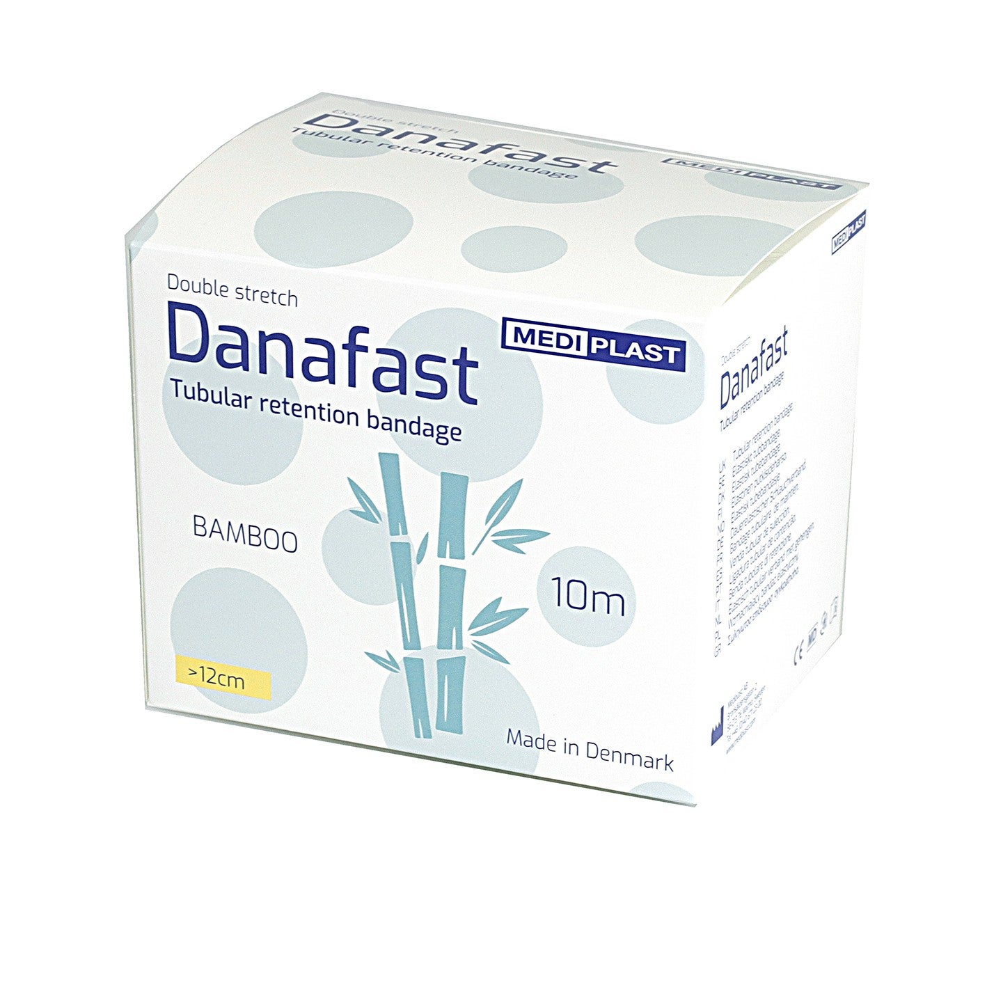 Produktbild - VF7002800 - Tubbandage för fixation 2-vägs stretch 12cmx10m gul