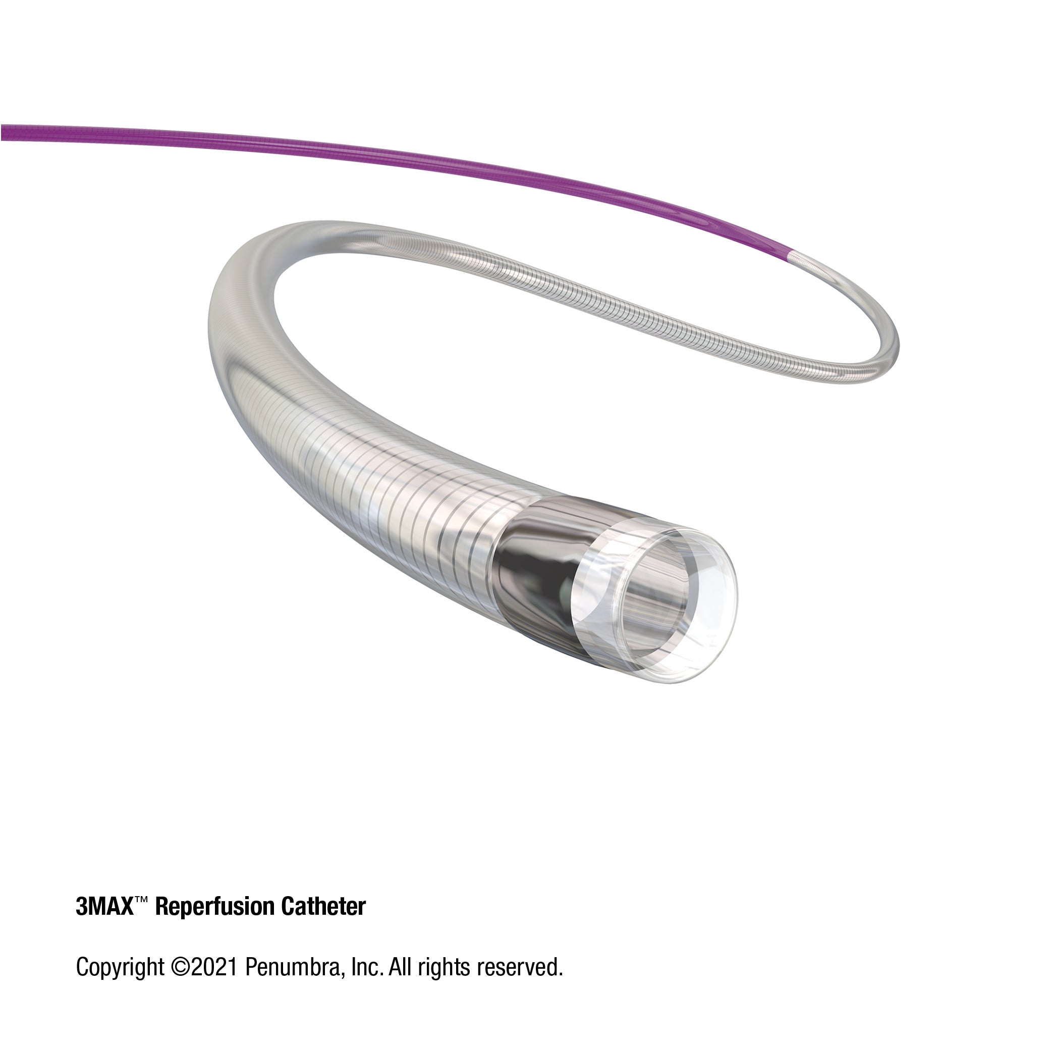 Produktbild - VF000165780 - Intermediärkateter 3MAX reperfusion kateter med aspirationsslang