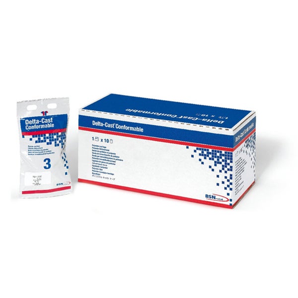 Produktbild - VF000185870 - Syntetiskt hårt gips polyester gul 5cmx3,6m