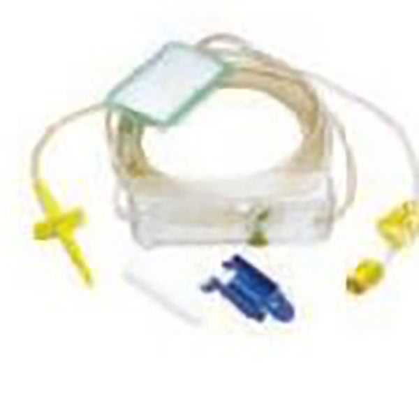 Produktbild - 64846 - Infusionsaggregat NRFit till CADD Solis med spike gulrandig 312cm 12-pack