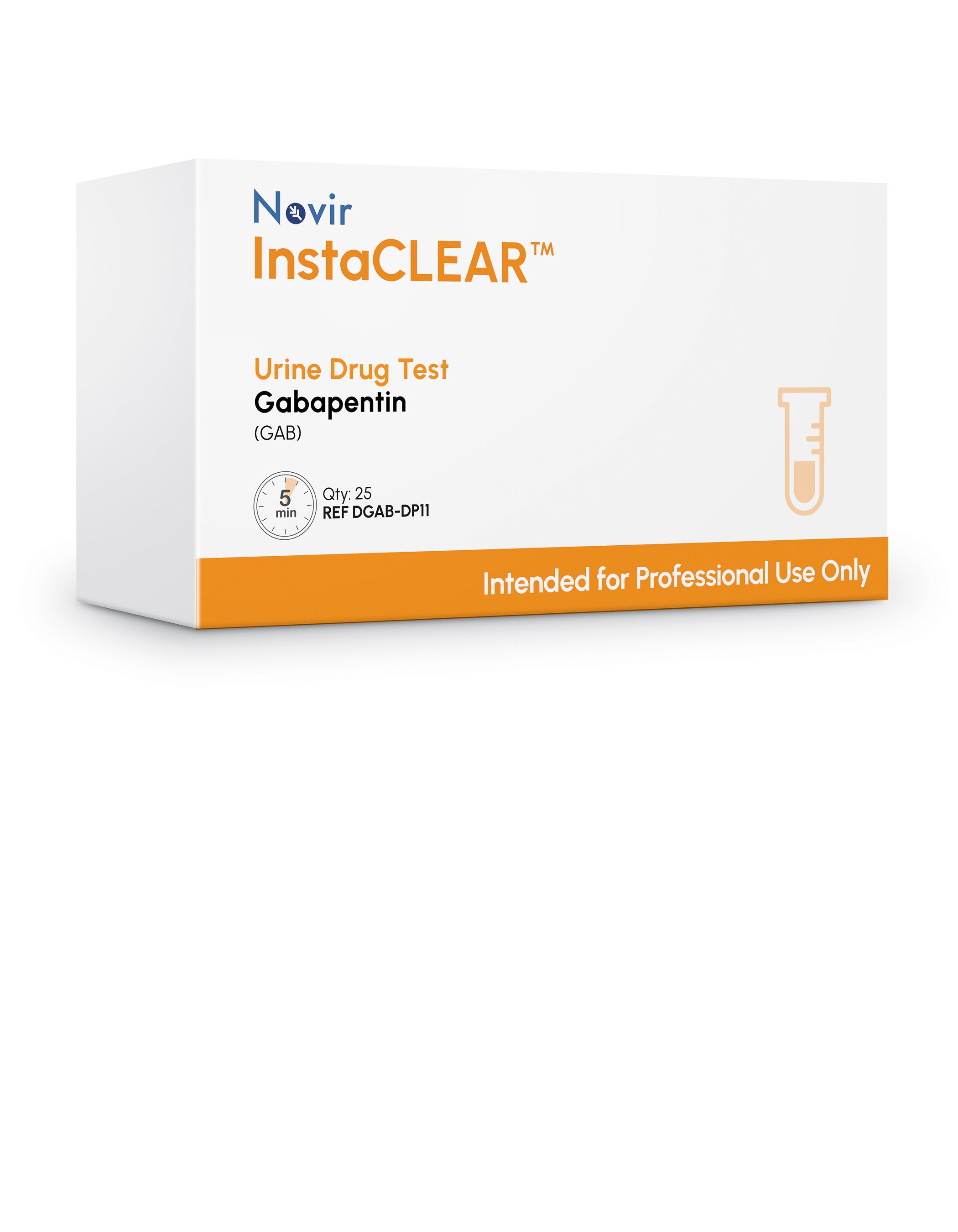 Produktbild - VF000184216 - Drogtest singelsticka för urin gabapentin 25-pack