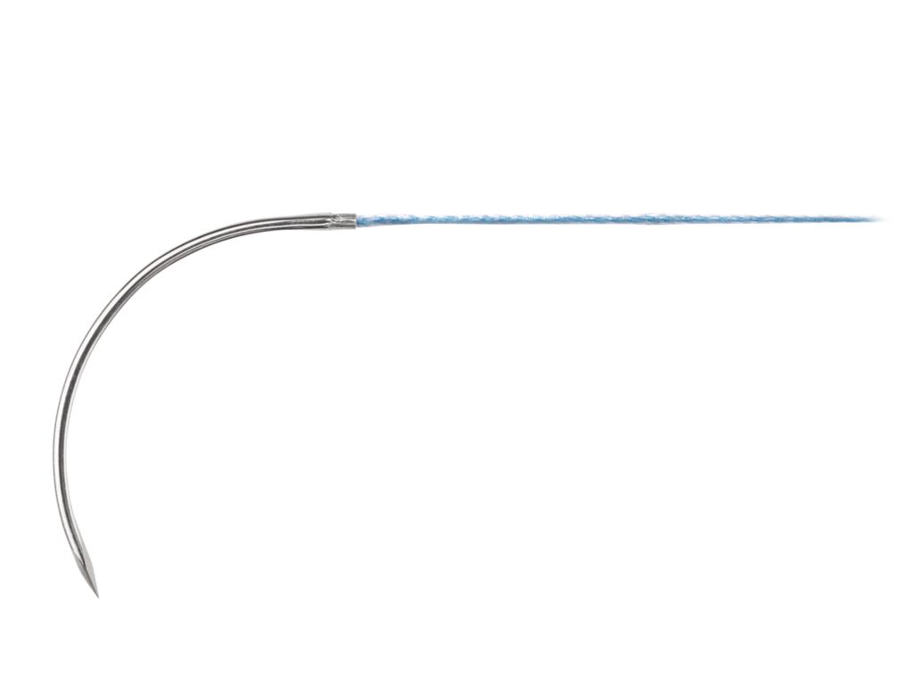 Produktbild - VF000150055 - FIBERWIRE® #4-0, BRAIDED POLYBEND SUTURE, BLUE, WITH DIAMOND POINTNEED