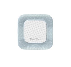 Produktbild - VF7003168 - Polyuretanskumförband högabsorberande flexibelt över leder med silikonbeläggning och häftkant 7,5x7,5cm