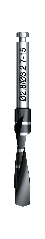Produktbild - VF000180183 - Spiralstegborr 2,8/3,2 7-15mm