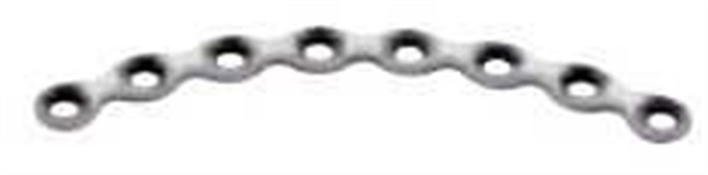 Produktbild - VF000191925 - Curved Pelvic Plate, Radius 88  Holes 16 Length 250.5mm for Screws ø3.5/4.5mm