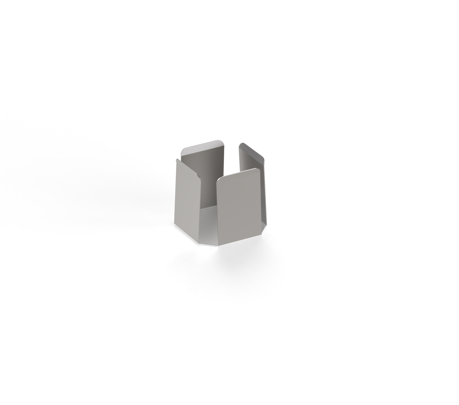 Produktbild - VF000132191 - Hållare för burk för stickande och skärande avfall bordsmodell 1,63L