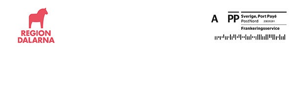 Produktbild - 65284 - Kuvert självhäftande med remsa A-post Region Dalarna vitt C5 90g