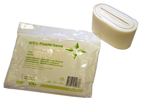 Produktbild - 50549 - Tryckförband för huvud polyuretanskum självhäftande 20x60cm