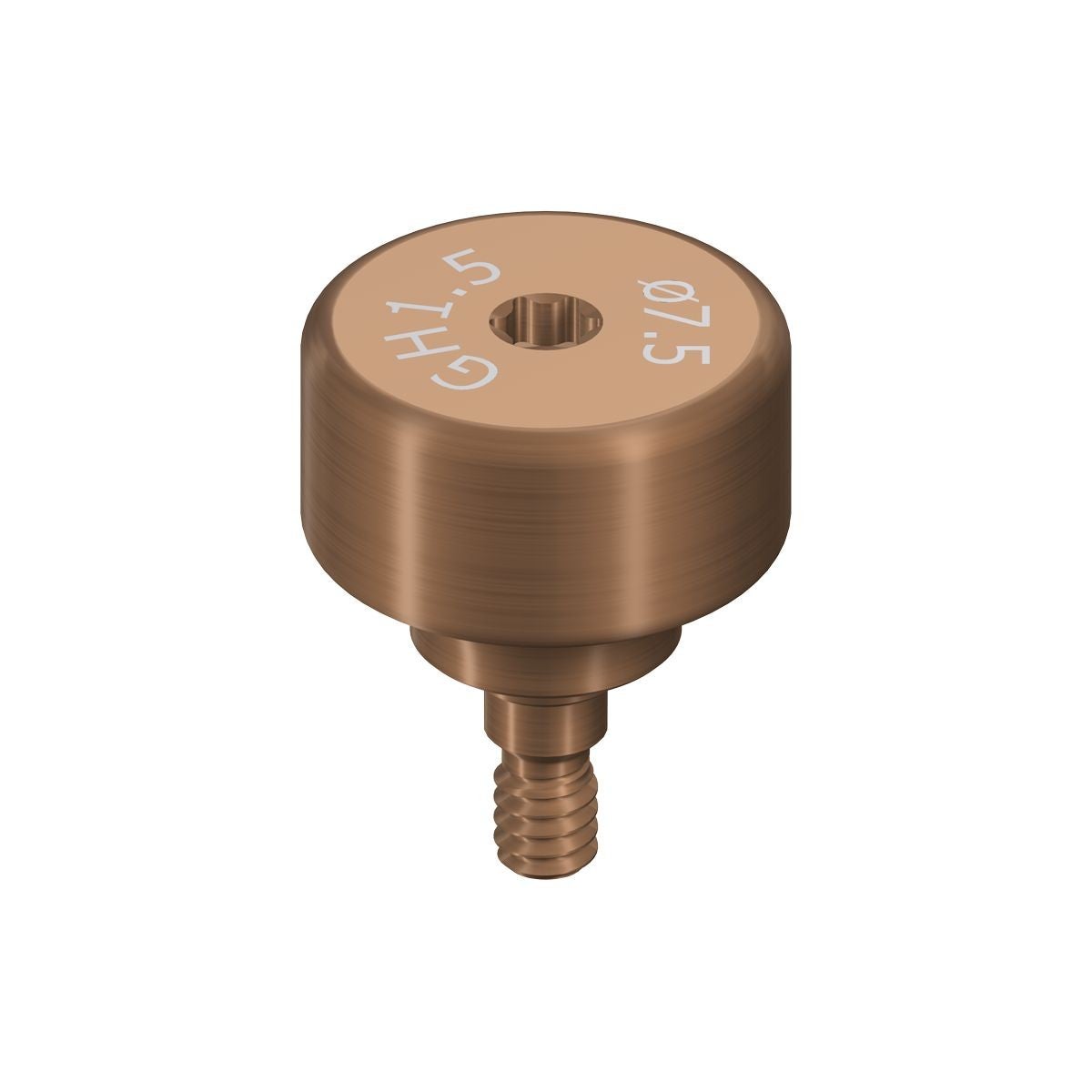 Produktbild - VF000179582 - Läkdistans WB titan diameter 7,5 gingivahöjd 1,5 distanshöjd 4
