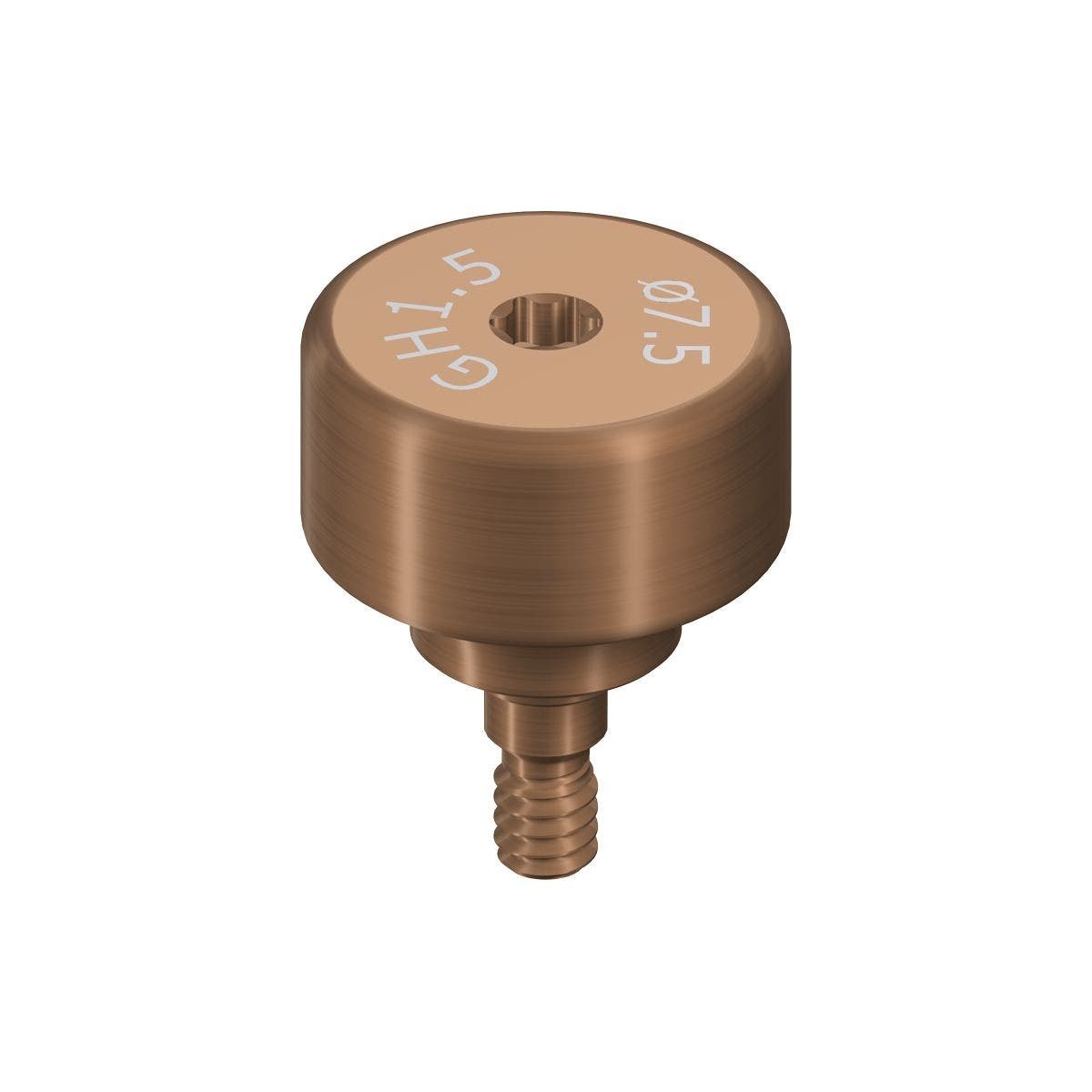 Produktbild - VF000179582 - Läkdistans WB titan diameter 7,5 gingivahöjd 1,5 distanshöjd 4