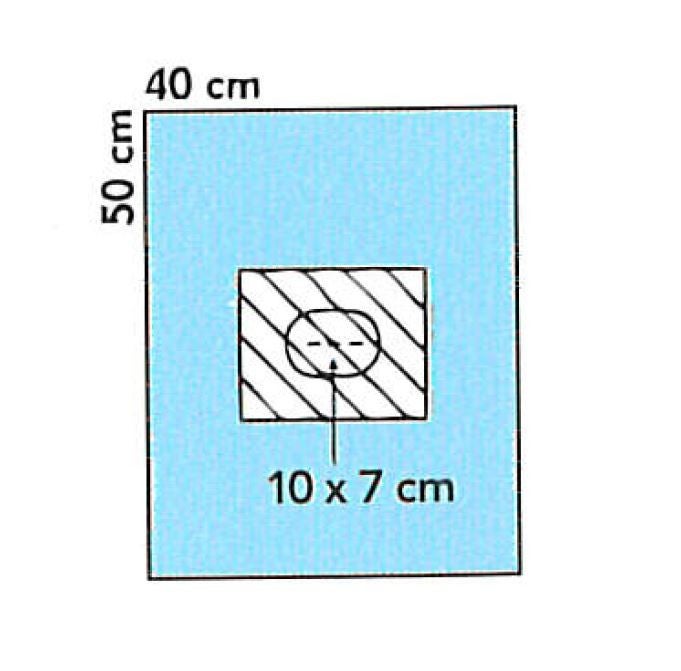 Produktbild - VF000109770 - Ögonduk 40x50cm 85-pack