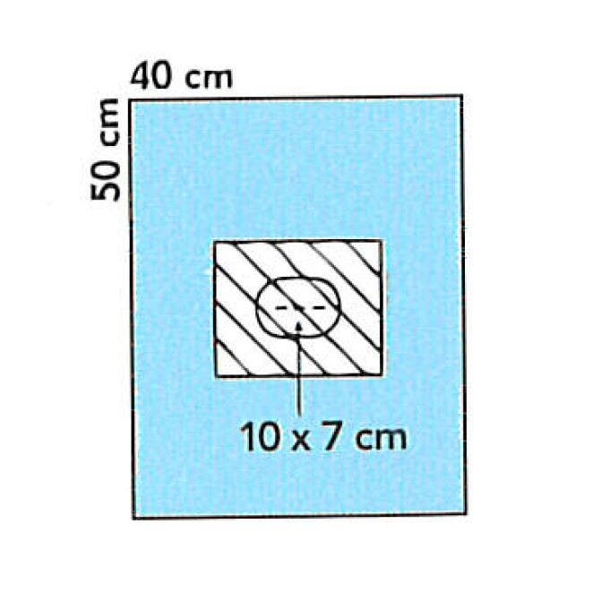 Produktbild - VF000109770 - Ögonduk 40x50cm 85-pack
