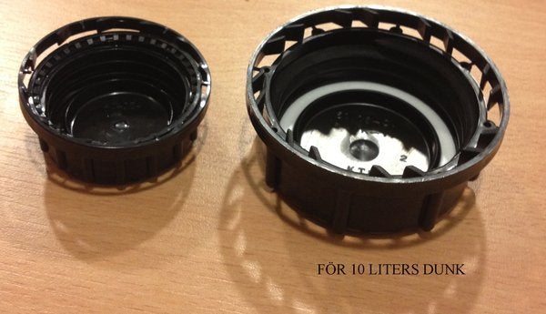 Produktbild - 57703 - Lock till dunk för kemiskt avfall 10L