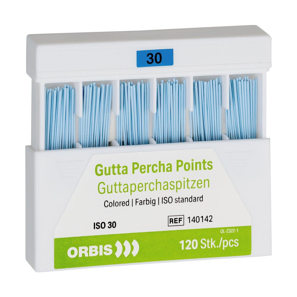 Produktbild - VF000185008 - Guttaperkaspets centralpoint nr 30 120-pack