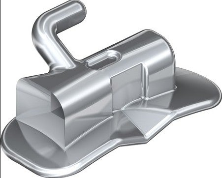 Produktbild - VF000136909 - DB Buckaltub mini rostfritt stål konvertibel för första molaren höger underkäke 0.022" torque 0° rotation 0° 3,5mm krok
